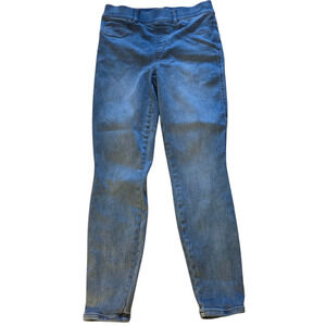 SPANX Light Vintage Wash Skinny Ankle Jeans {20275R} Size Med